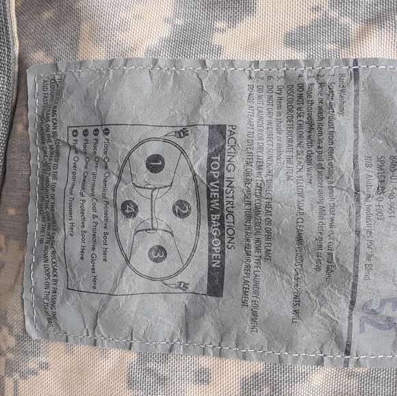 US Army, JLIST Bag/Backpack - Picture 3 of 3